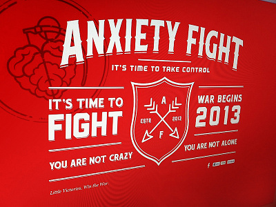 Anxiety Fight Splash Page anxiety fight forefathers militant red red and white war