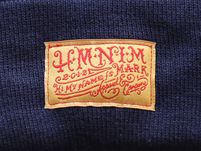 HMNIM Beanie beanie branding clothing forefathers lettering tag type
