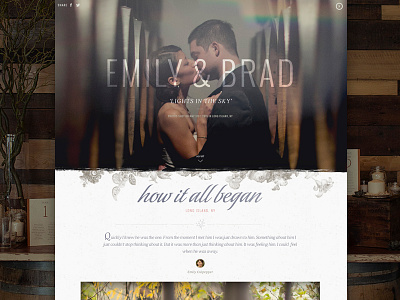 Anchor & Lace Photography - Case Study Page big page case study forefathers photography portfolio site design website