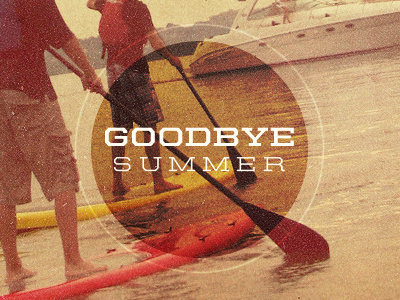 Goodbye Summer goodbye summer vintage yacht