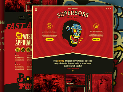 SUPERBOSS Website Design