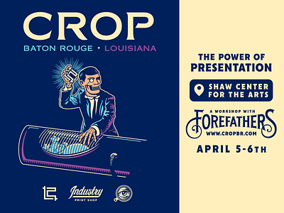 FOREFATHERS WORKSHOP / CROP 2018 conference crop baton rouge louisiana growcase louie beans megadeth pig rust in peace polaris the forefathers group the power of presentation workshop