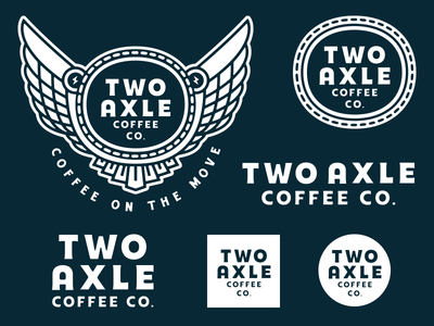 NEW WORK: Two Axle Coffee Co. brand branding design system forefathers identity illustration label menus restaurant web design website wine labels