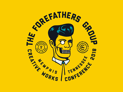Forefathers going to Creative Works, Memphis. conference creative works elvis forefathers growcase louie beans workshop