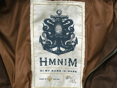 HMNIM Concept 1 blink182 custom type forefathers illustration logo design mark hoppus typeface