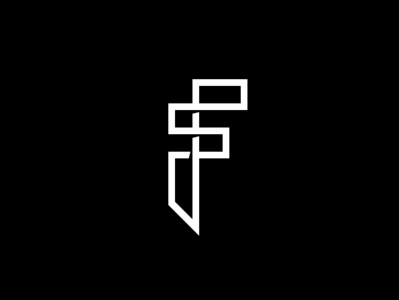 iF Logo design f i if illustrator logo monogram typography vector