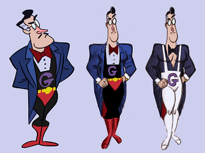 Gracious Man amplify animation cartoon character character design superhero