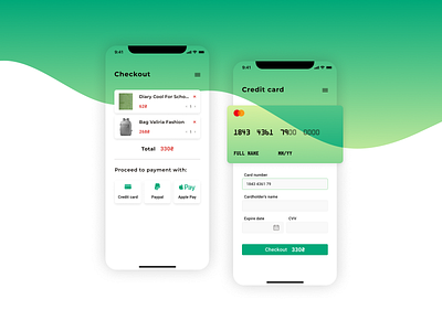 Daily UI - Credit Card Checkout - 002