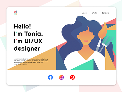 Daily UI - Landing Page - 003