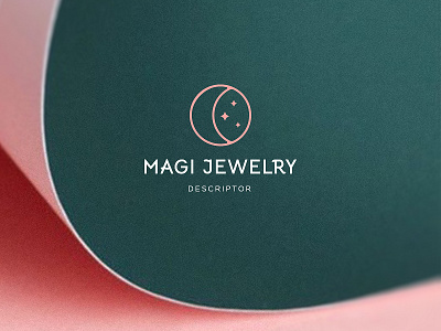 Magi Jewelry branding design jewelry logo magic minimal month moon stars