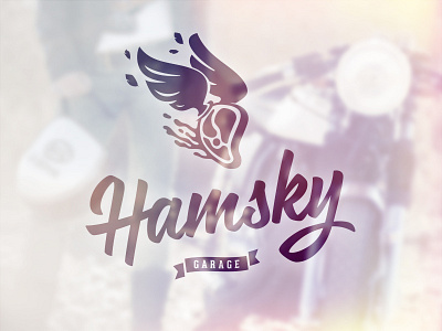 Hamsky garage garage ham hamsky logo meat wings