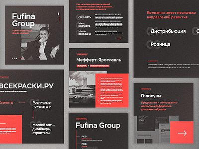 Presentation FCG branding company corporate identity layout presentation printing