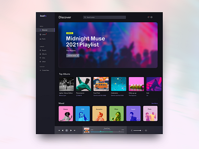 Loudrr Music App music musicapp musicplayer streaming streamingapp uidesign