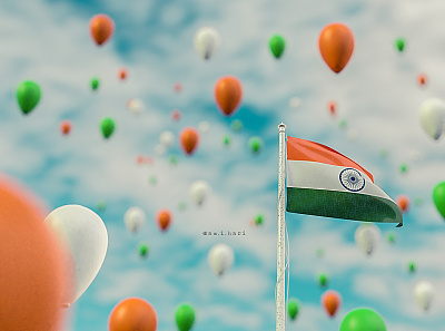independence day 3d modeling am i hari cg artist harikrishnan cg artist harikrishnan harikrishnan indian flag indian independence