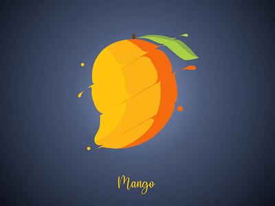 Mango am.i.hari coreldraw design hari vector vector illustration vectorart