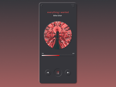 Music Player - DailyUI #009