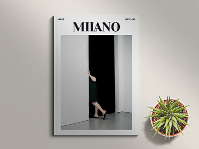 Milano Magazine Cover branding design magazine magazine cover magazine design