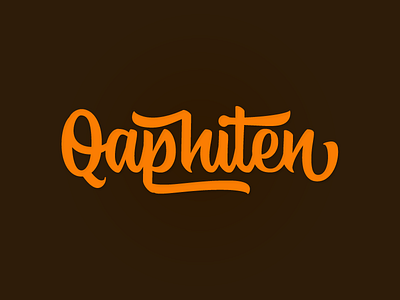 Qaphiten Brush Font branding brush font brush lettering design download font design fonts free logotype swash typeface typhography