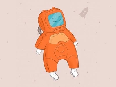 Astronaut illustration graphicdesign digitalart illustration astronaut