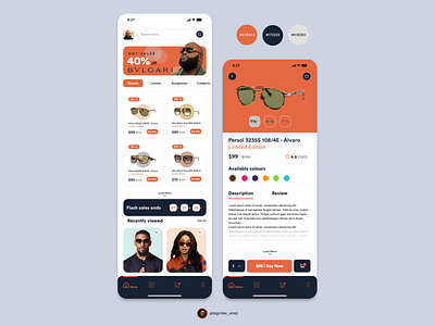 Luxury Glasses E-Commerce App - 012