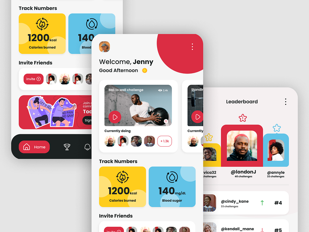 Leaderboard UI designs, themes, templates and downloadable graphic ...