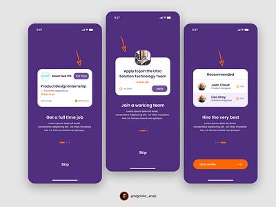 Onboarding Screen UI - 023 023 dailyui design onboarding onboarding screen product design ui uiux ux