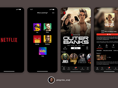 Netflix App UI - 025