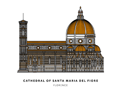 Cathedral of Santa Maria del Fiore in Florence, Italy