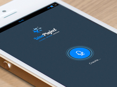 Won Project app application concept design logo ui ux