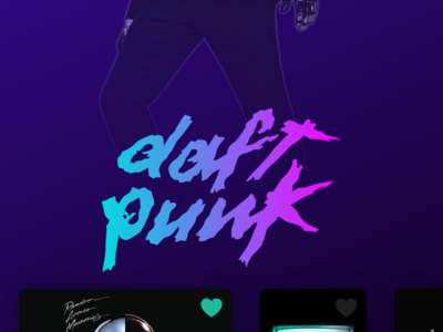 DaftPunk App Concept