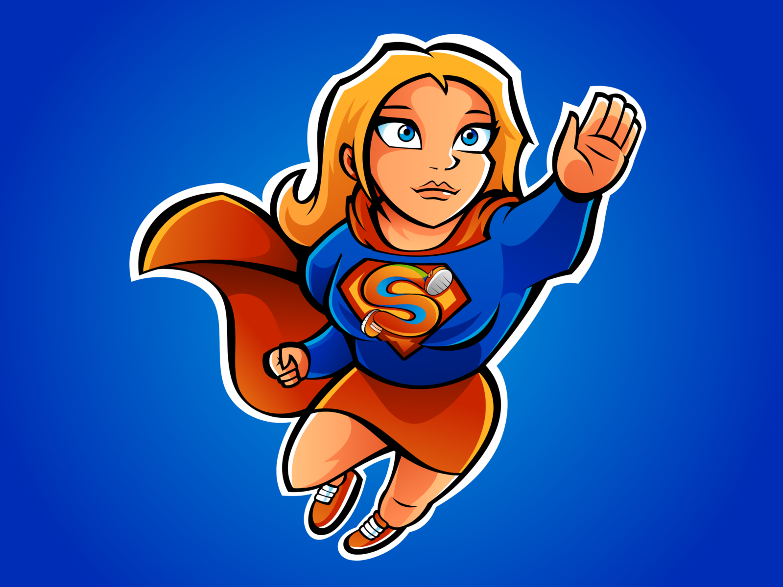 Supergirl by Alexander Shutau on Dribbble