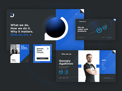 Devim Homepage Concept