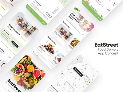 Food Delivery App Concept app design food app iphone app mobile app mobile uiux ui ui ux ui ux design ui desgin ux