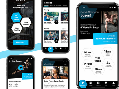 Fitness App Concept app design fitness fitness app iphone app iphone app design mobile app mobile uiux ui ui ux ui ux design ui desgin uiuxdesigner user inteface ux