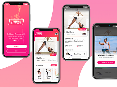 Fitness App Concept app design fitness fitness app iphone app iphone app design mobile app mobile uiux ui ui ux ui ux design ui desgin uiuxdesigner user inteface ux