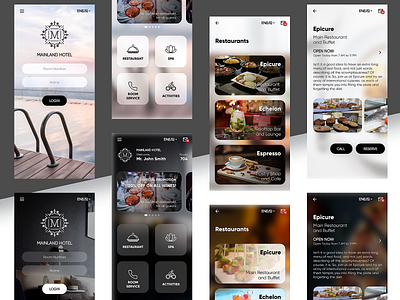 Hotel App Concept