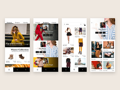 Fashion App Concept