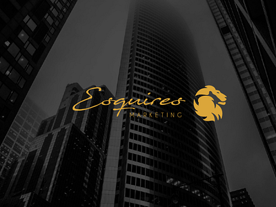 Esquires Marketing Logo branding design graphic design graphicdesign illustration logo logo design logodesign logos logotype