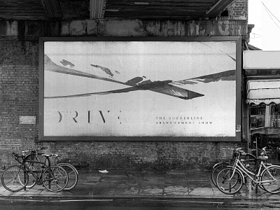 The Drive Billboard Design band behance branding branding identity design graphic design identity design logo mockups music music artwork music band