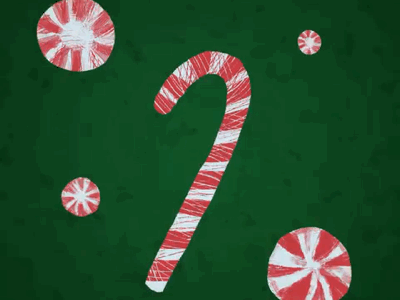 Candy Cane | Holiday Daily Project | 2018 ae after effects animation candy candy canes holiday mint mograph motion graphics peppermint sweet