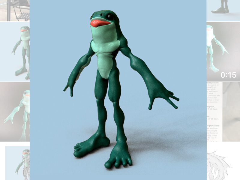 Sapito procreate juliosalvat scifi conceptart digital3d 3d fantasy creature creaturedesign conceptdesign characterdesign uv maya pixologic sculpt substancepainter zbrush