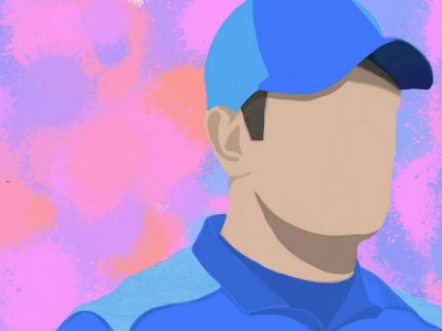 Mahendra Singh Dhoni cricket cricketer design illustration indian cricket msd msd retirement