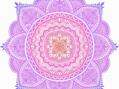 Mandala illustration mandala mandala design mandalaart multicolour symmetry zentangle zentangle art