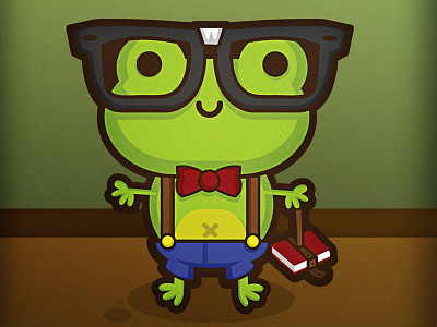 Hermes the Nerdy Frog