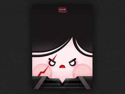 The Last Jedi I - Ben Solo Tribute STAR WARS ben solo cover cute illustration kawaii kylo ren poster starwars vector