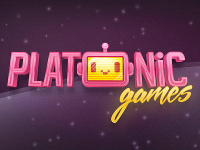 Logo Design - Full color version | Platonic Games