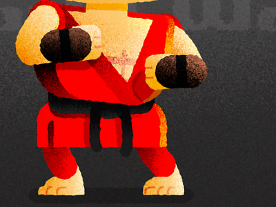 Ken Masters Detail 02 | Street Fighter II