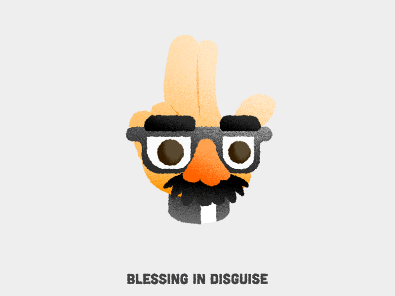 Blessing in disguise | Idioms In Action AMINO+ app cartoon cute gif icon kawaii mobile sticker tablet