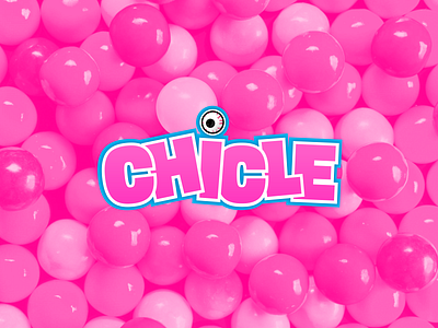 Chicle Logo branding circus clown clowns design logo perfomer puerto rico spanish