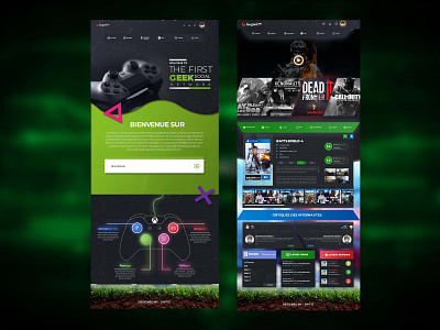 Gaming Landing Pages